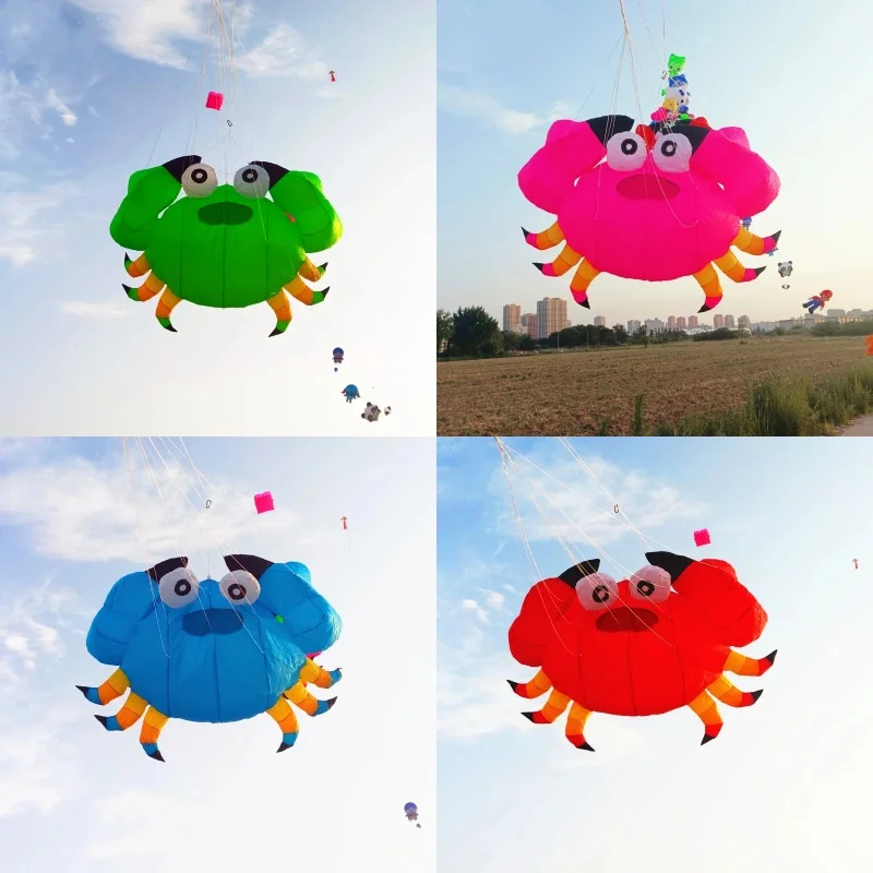 

Free shipping soft kites pendant flying show kites crab kites inflatable kites factory large kite kites professional giant soft