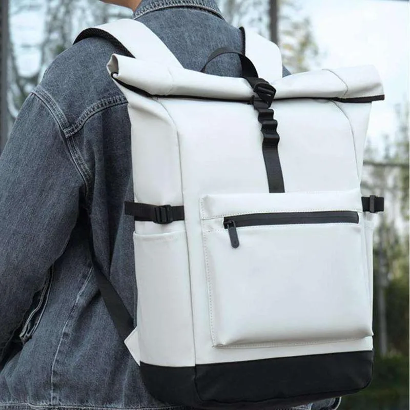 New Casual Men's Large Capacity Backpack High-End Feeling Schoolbag for Traveling Mochila Homens