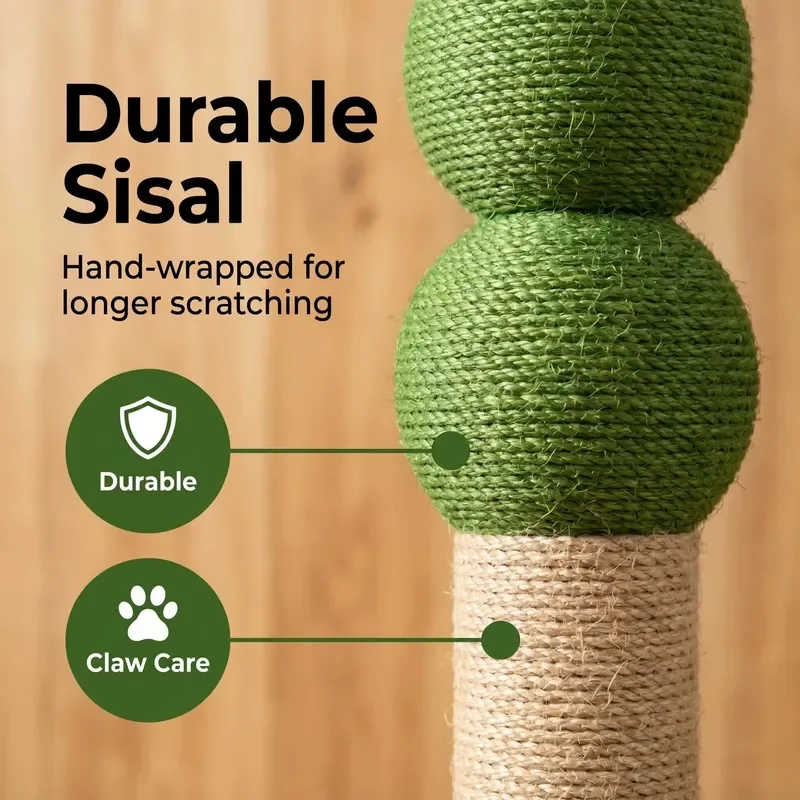 OEM Luxury Cat Tree Scratcher with Durable Design Easy Assembly Customizable Size for Indoor Use