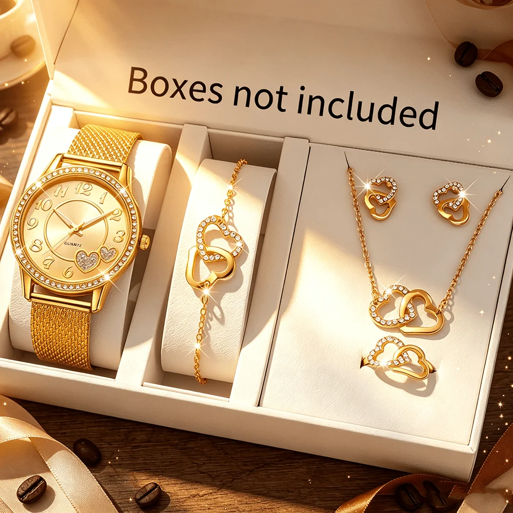 6Pcs Ladies' Decorative Watch, Suitable For Gifting To Girls At Thanksgiving, Christmas, Halloween Parties. (Box Not Included)