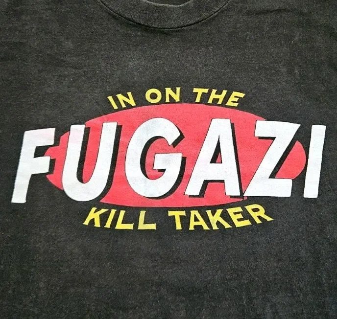 Vintage 90s Fugazi I’m On The Kill Taker Punk T Shirt Size L XL Minor Threat