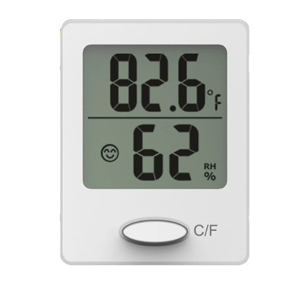 Thermometer Reliable and Compact Wall Mounted Digital Thermometer Hygrometer for Accurate Indoor Climate Regulation