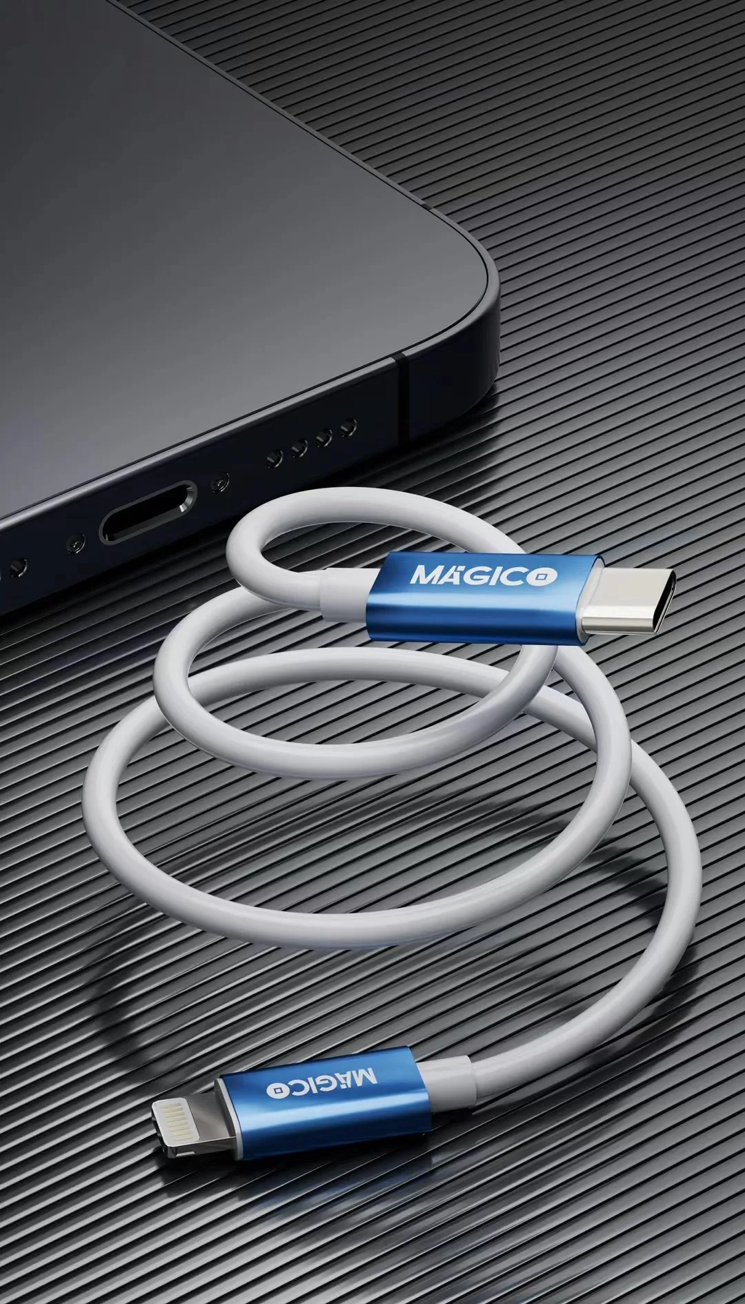 Magico P15 Restore Easy Cable/Support iPhone/iPad/Type C Charging/Restore and Date Transmission in One/Smartphone Cable/Repair