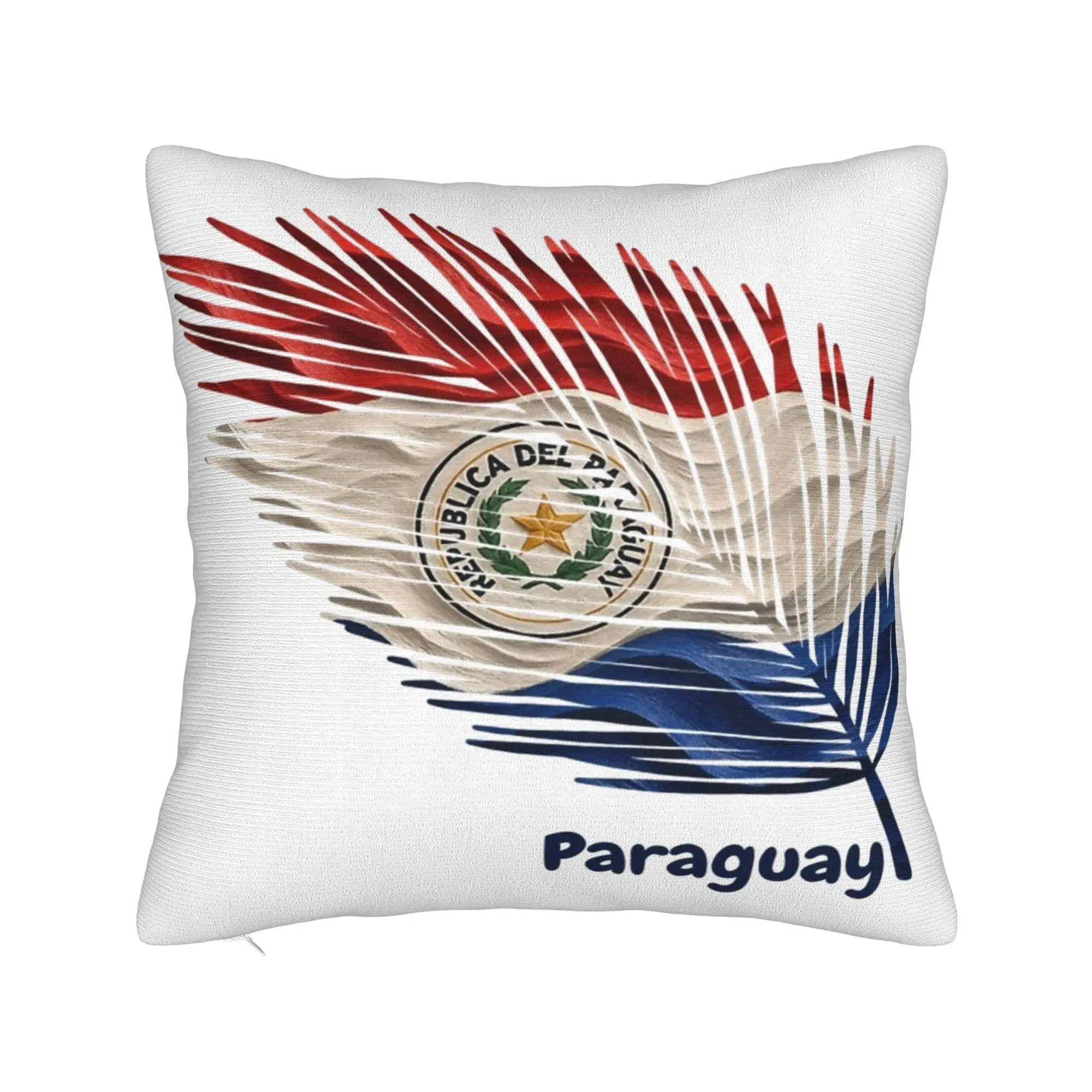 Paraguay Flag Pillow Covers Merchandise Printed Cushion Cover Decorative  Pillow Case Cover Bed Multi-Size