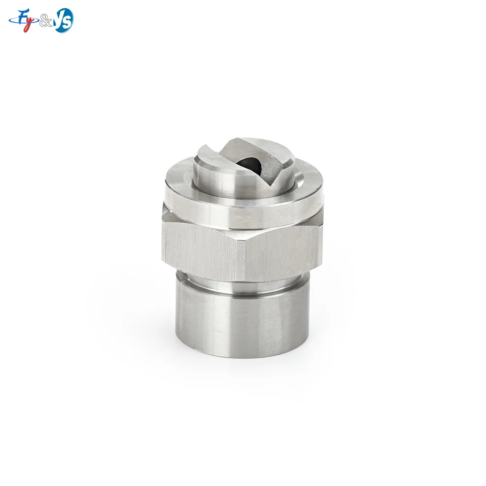 304 Stainless Steel Flat Fan Dovetail Spray Nozzle 660 Series Industrial Cleaning Rinsing Sprinkler Nozzle