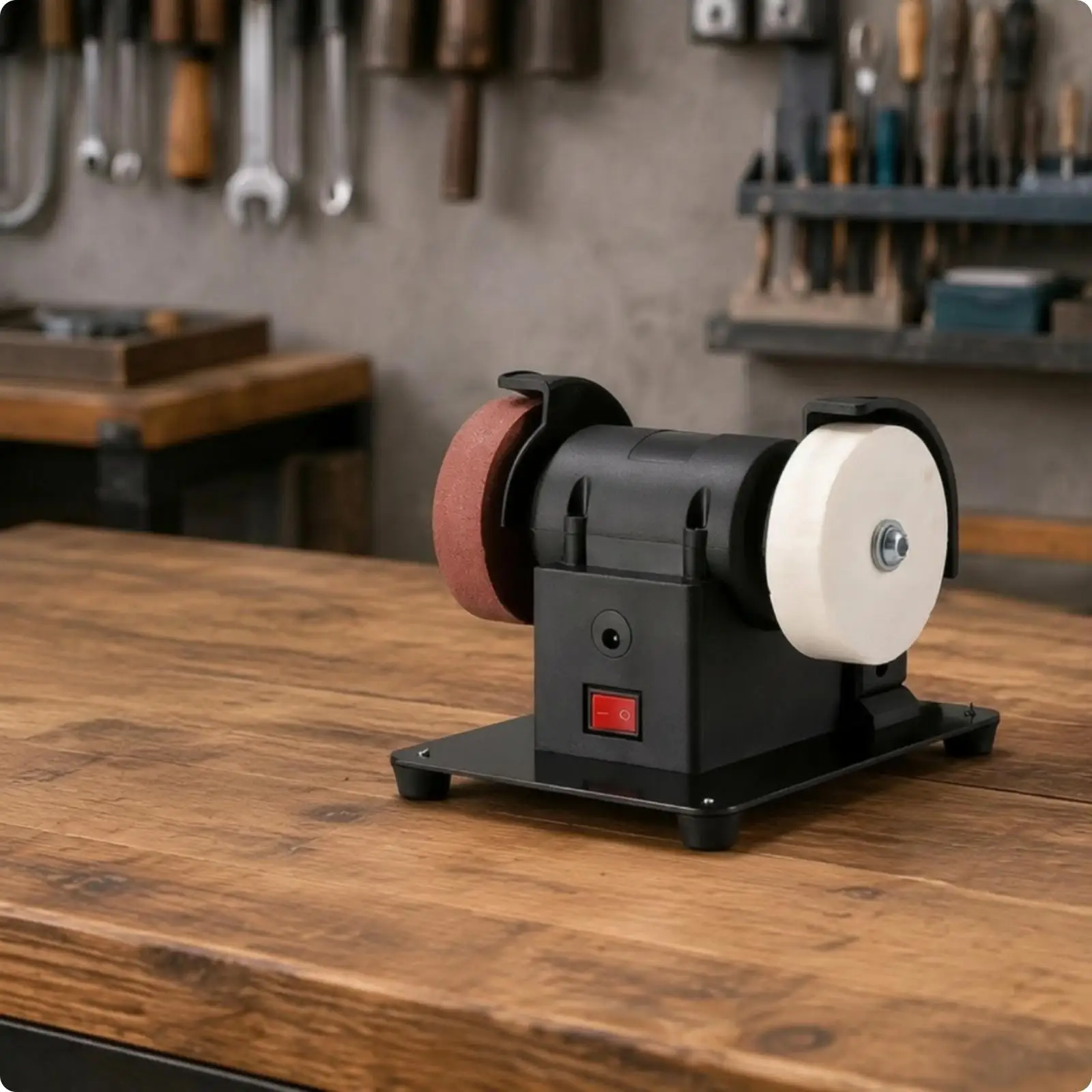 Benchtop Grinding and Polishing Machine DIY for Sharpening, Deburring