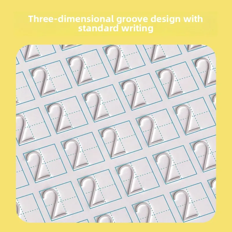 4 Books/set Magic Copybook Reusable Practice Writing Pen Groove Alphabet Wordpad drawing english Words Calligraphy