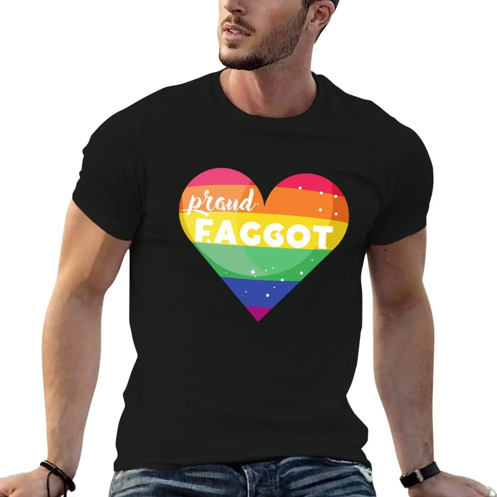 

Proud faggot T-Shirt t shirts for man pack white t shirt man designer t shirt man cotton T-shirt