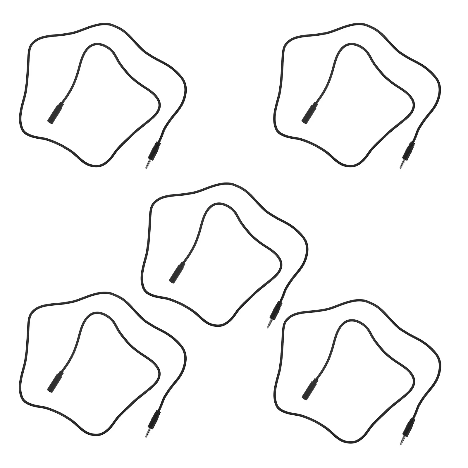 5Pcs Audio Extensio… - image