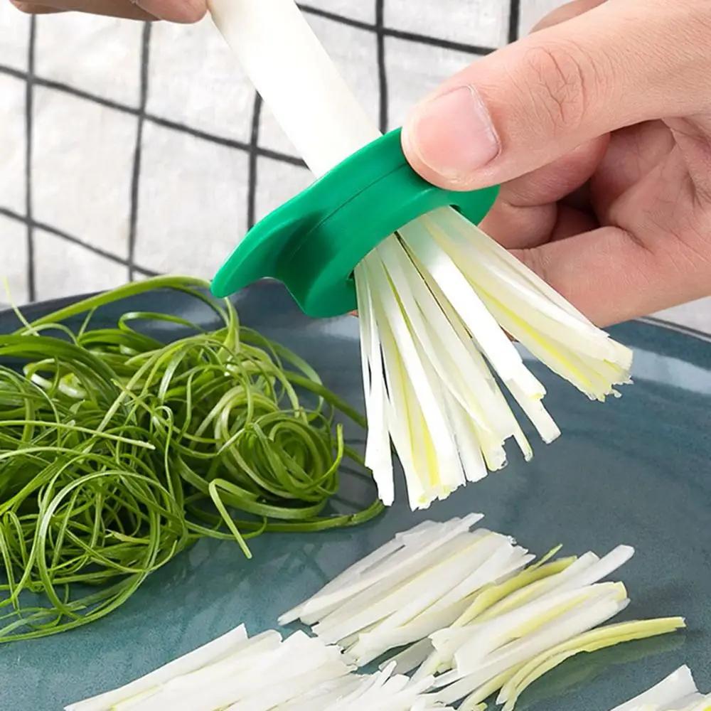 Restaurant Vegetable Manual Green Onion Shredder Cutter Tool Peeler Slicer