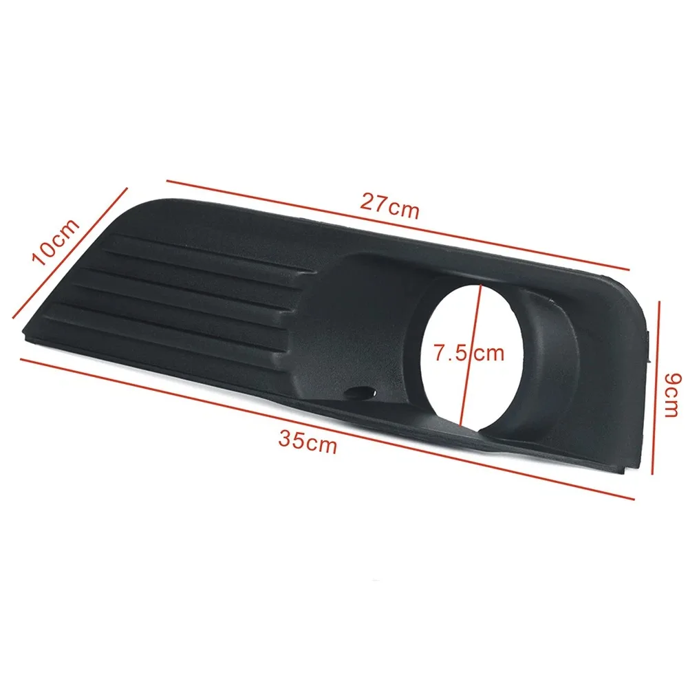 POkESS 1Pair Front Bumper Fog Light Lamp Bezel Cover Grille For Ford Focus 2005 2006 Car accessories