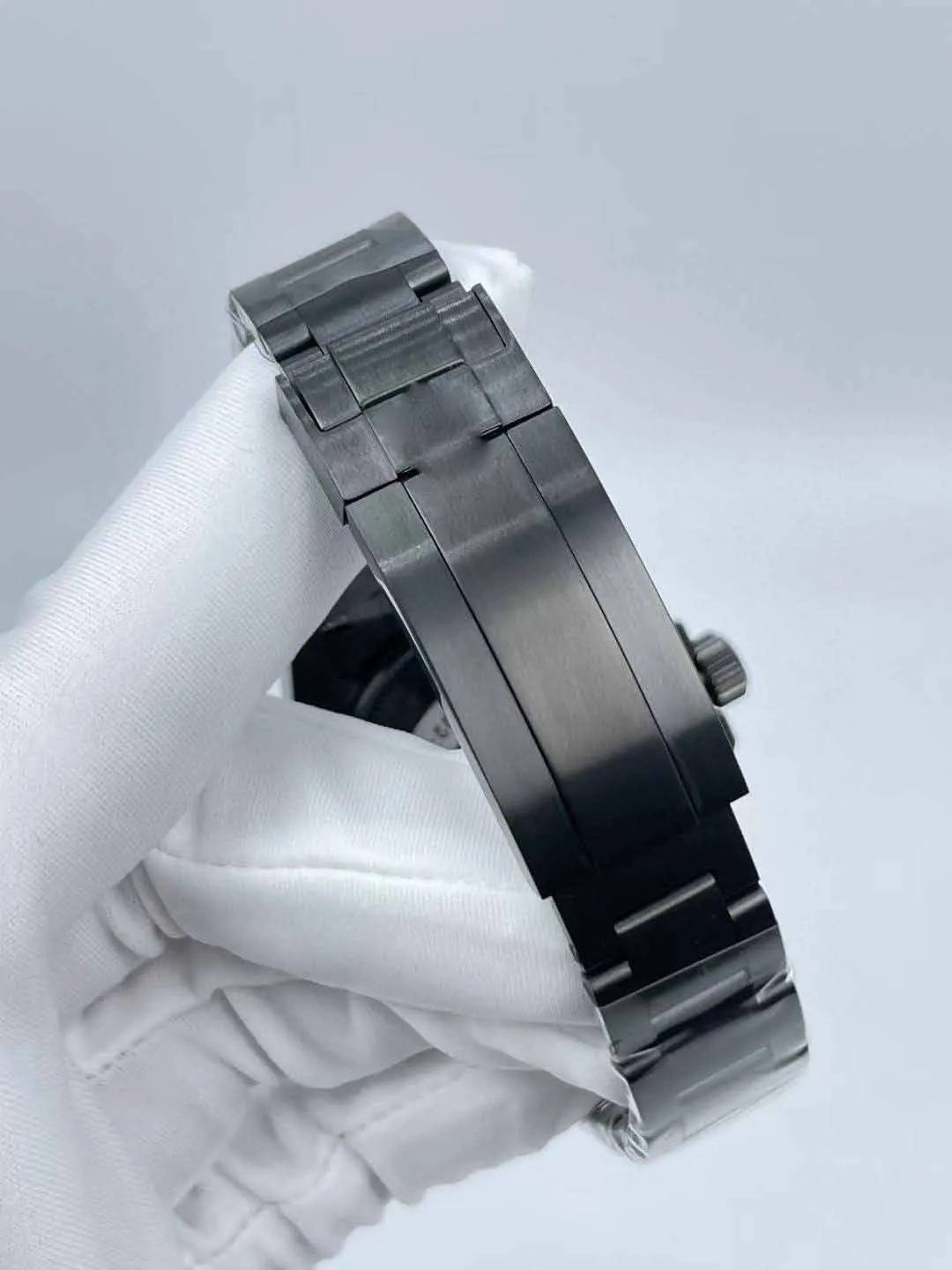 "Мужские часы для дайвинга Ghost King-44 мм, водонепроницаемые, с складной пряжкой, надежные и прочные наручные часы для повседневной носки"