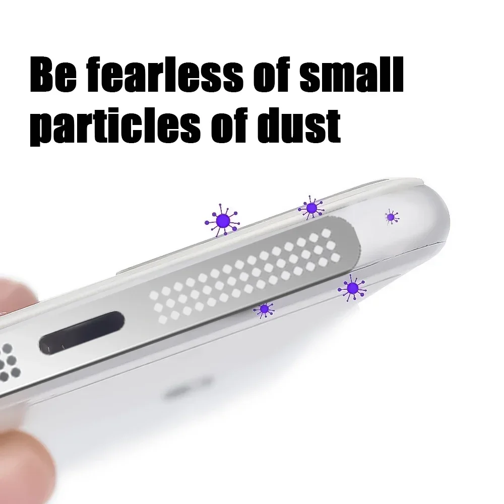 Metal Dustproof Net for IPhone 12 13 MIni 12 13 14 Pro Max 14 Plus Earpiece Speaker Hole Anti-Dust Metal Mesh Dust Cover