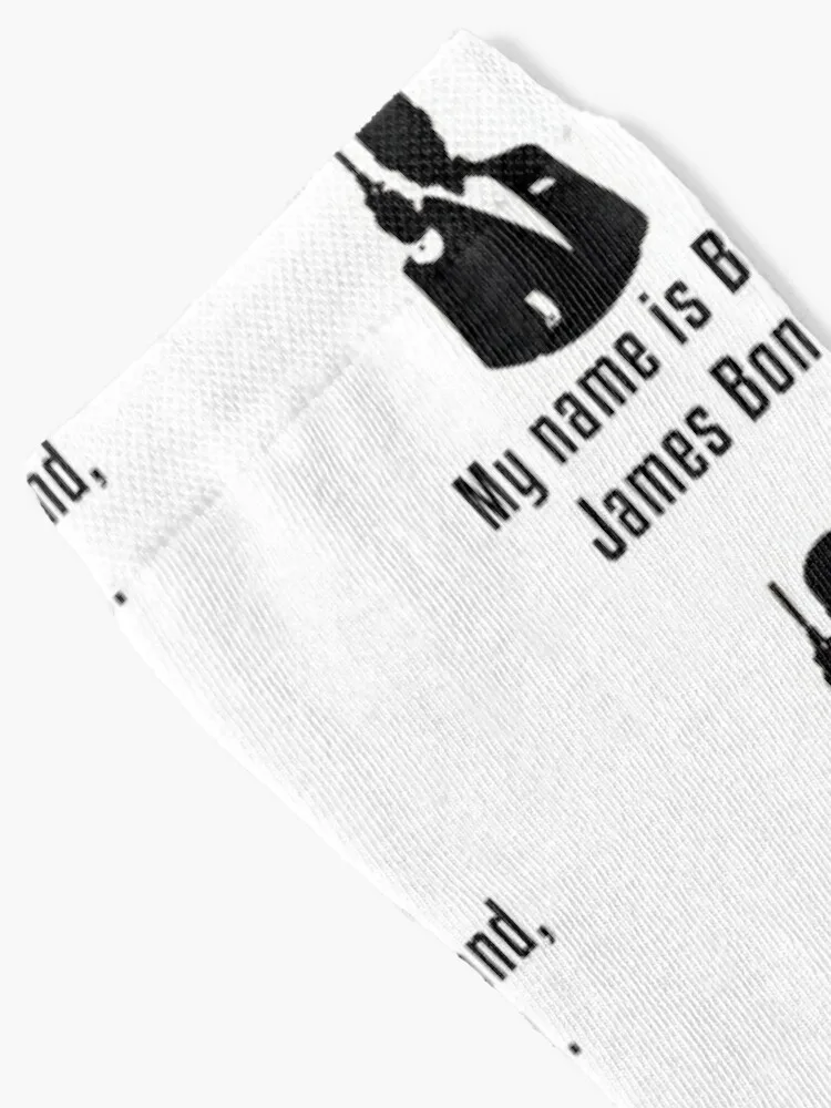 Sean Connery , Jms Bnd Socks cartoon retro funny sock Lots Men's Socks Luxury Women's