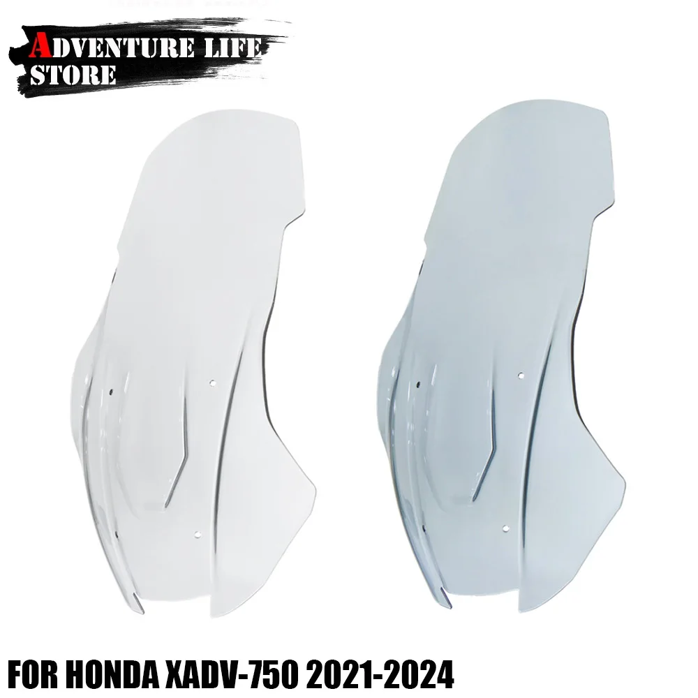 For X-ADV750 Windshield Windscreen For Honda X ADV XADV 750 2021-2024 Motorcycle 71CM Wind Deflector Screen Shield Accessories