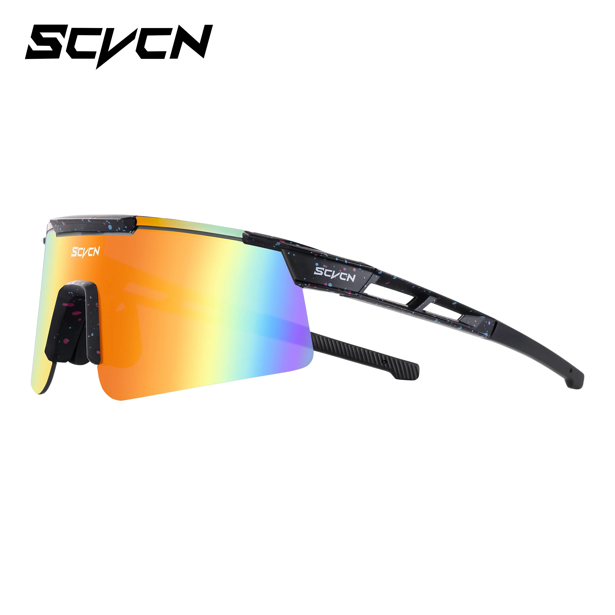 

SCVCN Men Bicycle Cycling Sunglasses Woman MTB Road Bike Driving Goggles Outdoor Sports Running Glasses UV400 Hiking Eyewear