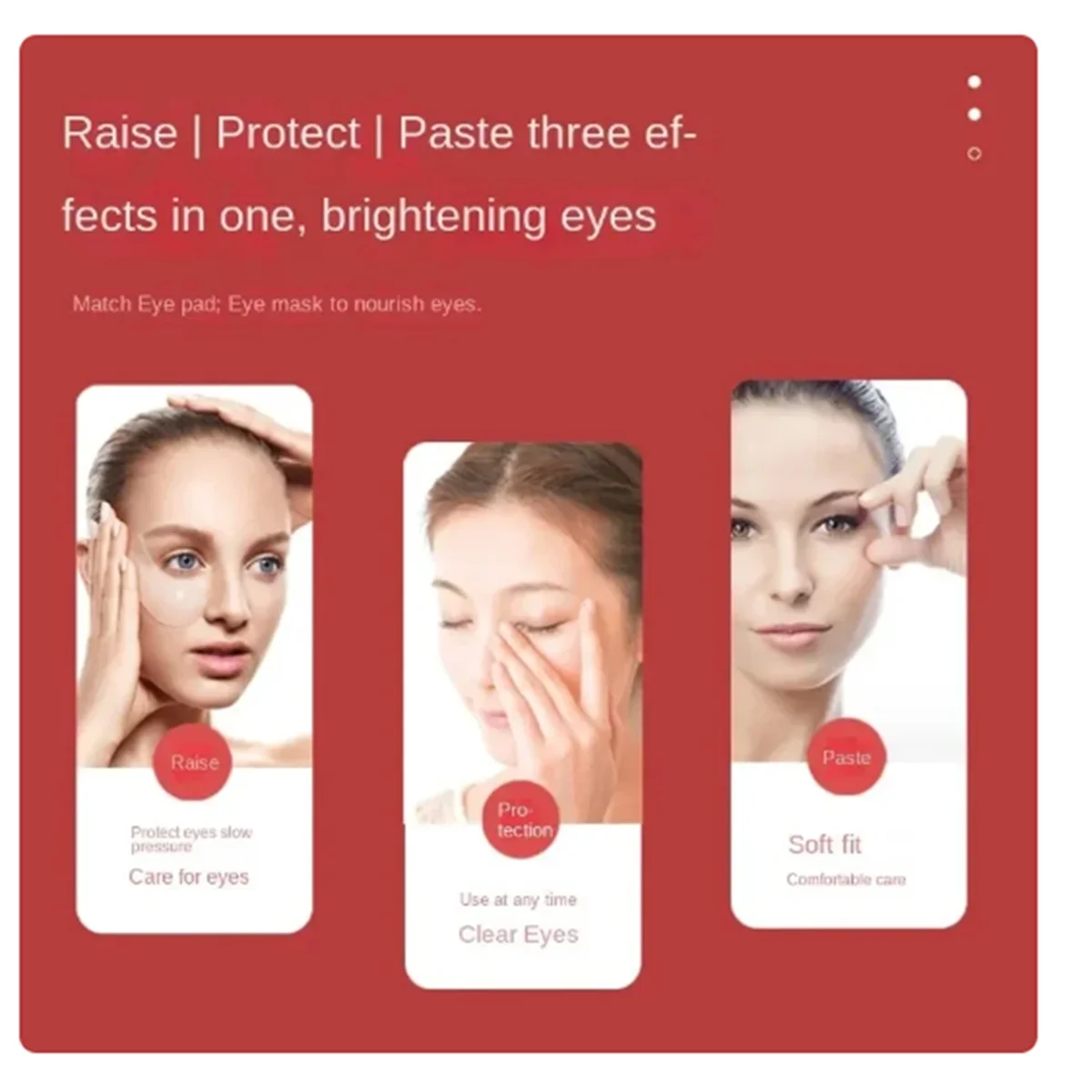 Mini dispositivo per la bellezza degli occhi EMS Micro-corrente Massaggiatore per occhi Anti invecchiamento Cerchio scuro Rimozione delle rughe Terapia di riscaldamento-caldo