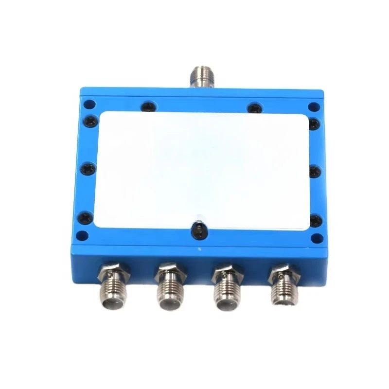 

Splitter 1 to 4 0.6/0.7-6/8ghz 2000-8000MHz Power Divider Rf 4 Way Power Splitter with -female Connector RF Combiner