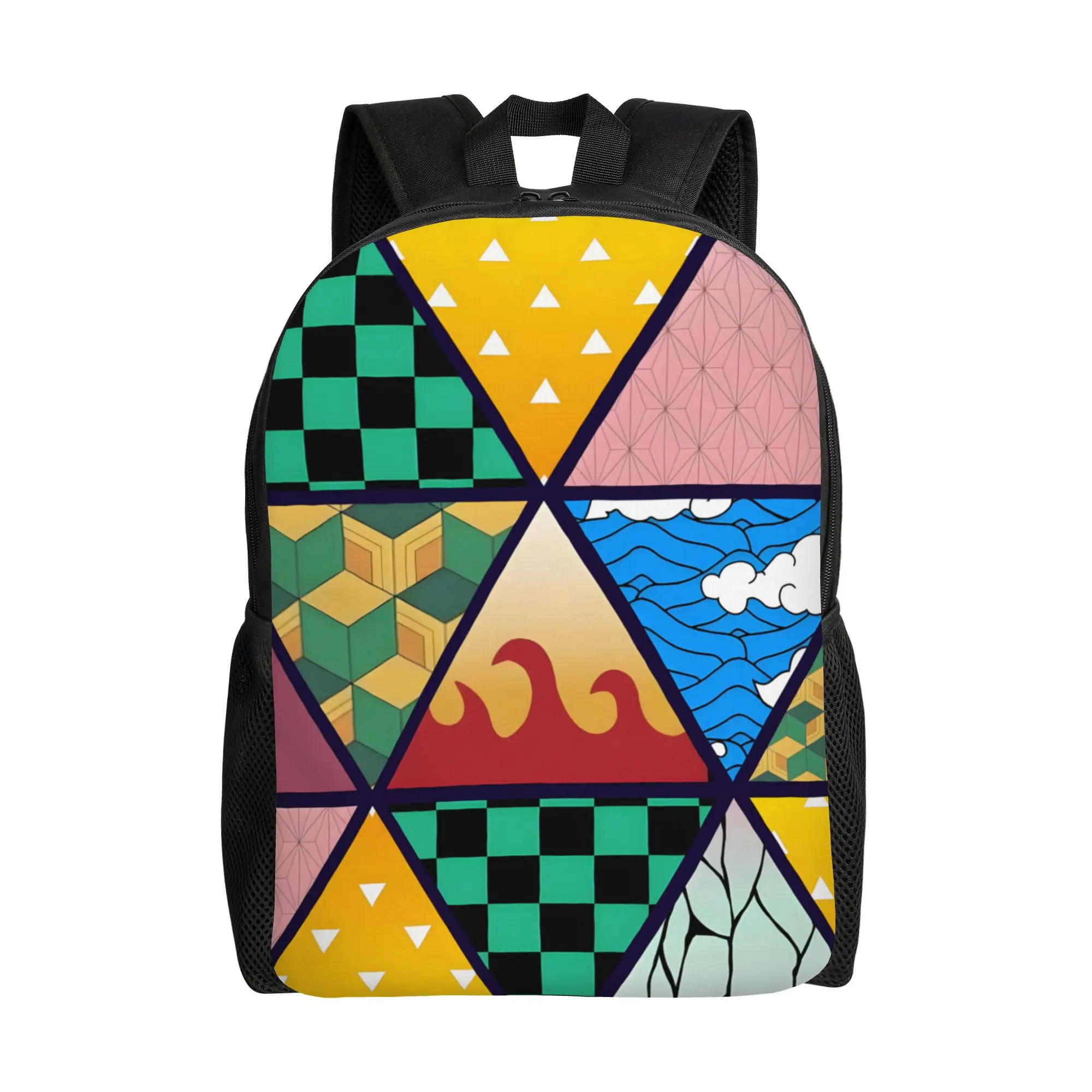 1Piece Hashira Fabric New School Year College Bag Demon Slayer For Men Women  Backpack