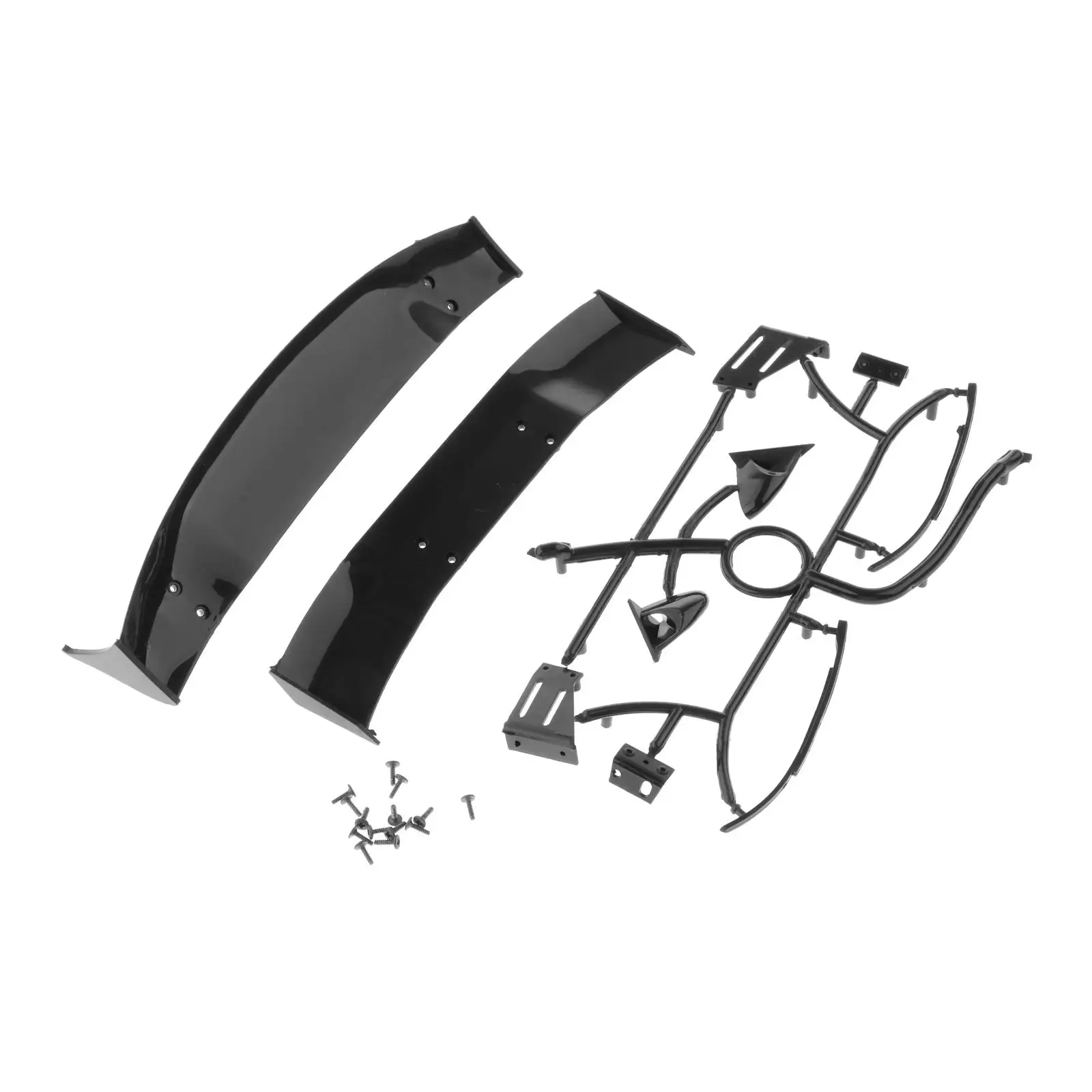 Kit Wing Spoiler Body / Rearview Mirror for Car RC 1/10 Hsp Hpi