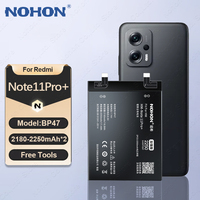 NOHON BN5D BN5C BP47 Battery for Xiaomi Redmi Note 11 Pro Plus 11S 11E 10 10S 9 8 7 6 Note10 11Pro+ BN53 BN54 BN59 BN46