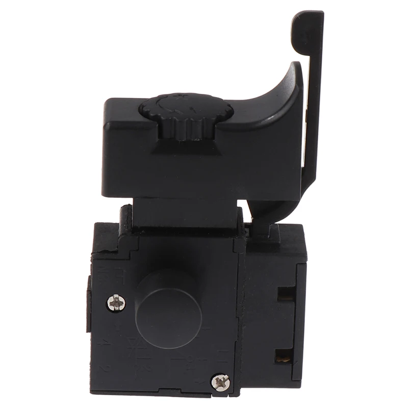 

НОВИНКА! АКЦИЯ! Кнопка-переключатель с регулировкой скорости для электродрели FA4-6/1BEK, черная, 6А, 250В