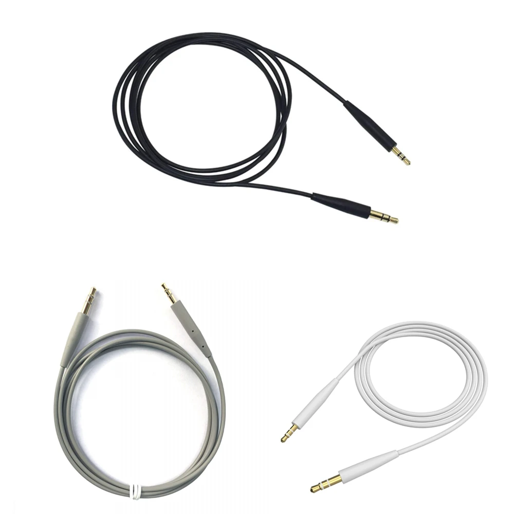 Audio Cable For Bose Quiet Comfort 25 QC25 QC35 SoundTrue OE2 OE2i AE2 AE2i Headphones 2.5mm to 3.5mm 5.5ft/1.4M Line