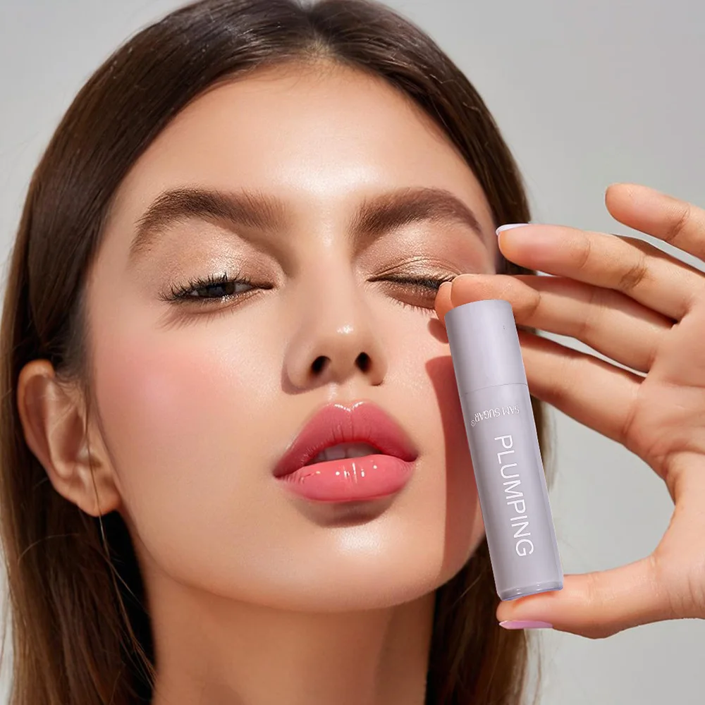 色が変わるリップクリーム ピーチベルベットリップスティック 保湿リッププランパー 乾燥した荒れた唇用 保湿リップケア リップスティック メイクアップ