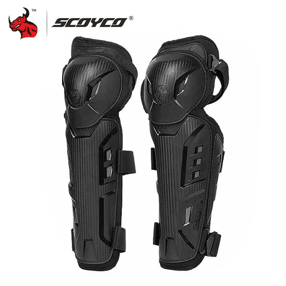 SCOYCO Motocross Knee Pads Protective Motorbike Kneepad Outdoor Cycling Anti-fall Equipment Motorcycle Elbow Pads