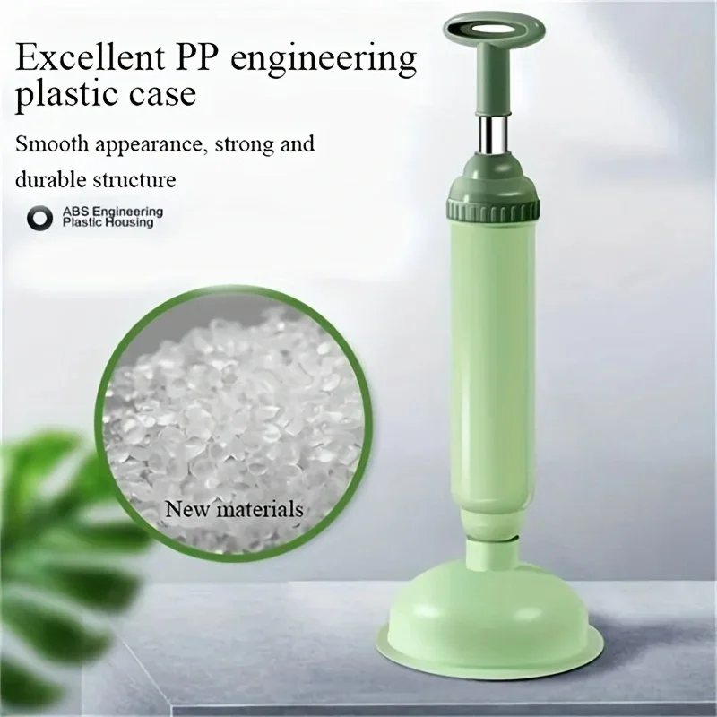 Multifunction Toilet Pipe Plunger Vacuum Suction Cups Multifunction High Pressure Pump Anti Clogging Bathroom Kitchen Sink