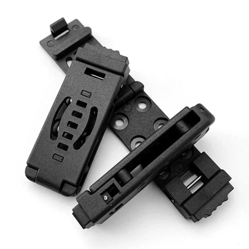 1 Sets KYDEX K Sheath Knife Scabbard Waist Clip Holster Back Clamp DIY Making Accessories Carry System Part with Screws