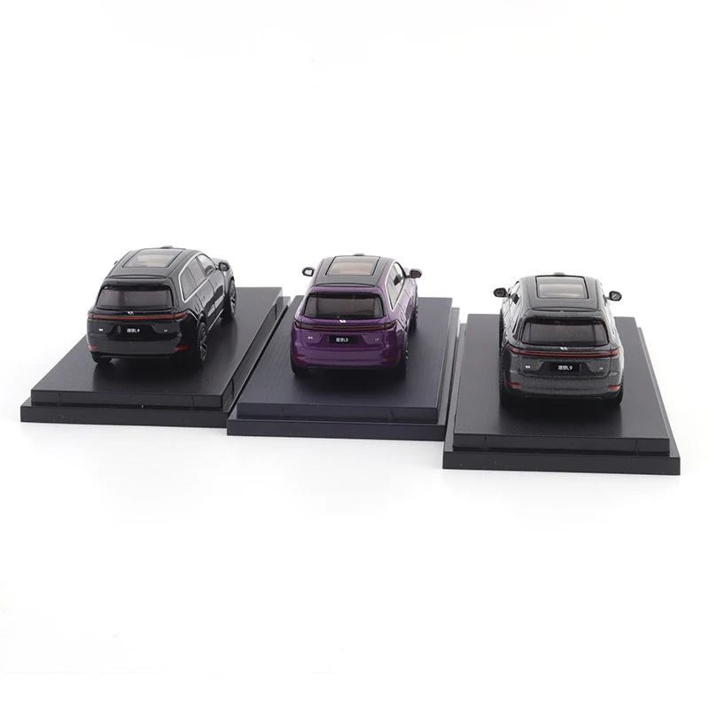 Li Auto L9 modèle de voiture 1/64 voiture en alliage véhicule à moteur moulé sous pression modèle en métal enfants jouets pour garçons amis cadeaux recueillir des ornements