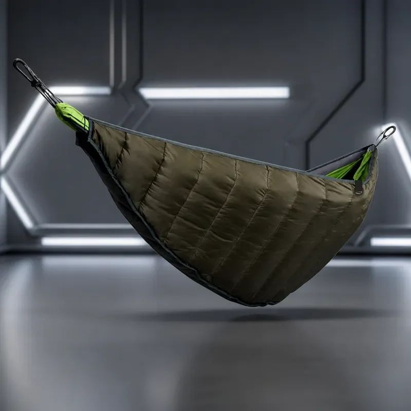 for Double Sleeping Bag Hammock Outdoor Portable Camping Hammock Cold Proof Lightweight Warm Quilt