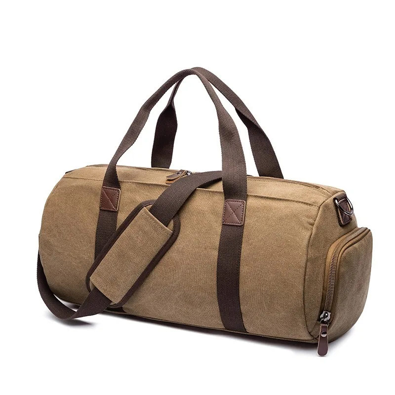 

Nesitu Large Coffee Black Blue Green Grey Canvas Business Trip Laptop Men Women Travel Bag Shoulder Messenger Duffle M1119