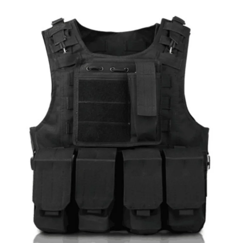 Tactical Molle Vest Airsoft Assault CS Game Men Camouflage Combat Waistcoat for Outdoor Hunting Shooting Equipment Clothing