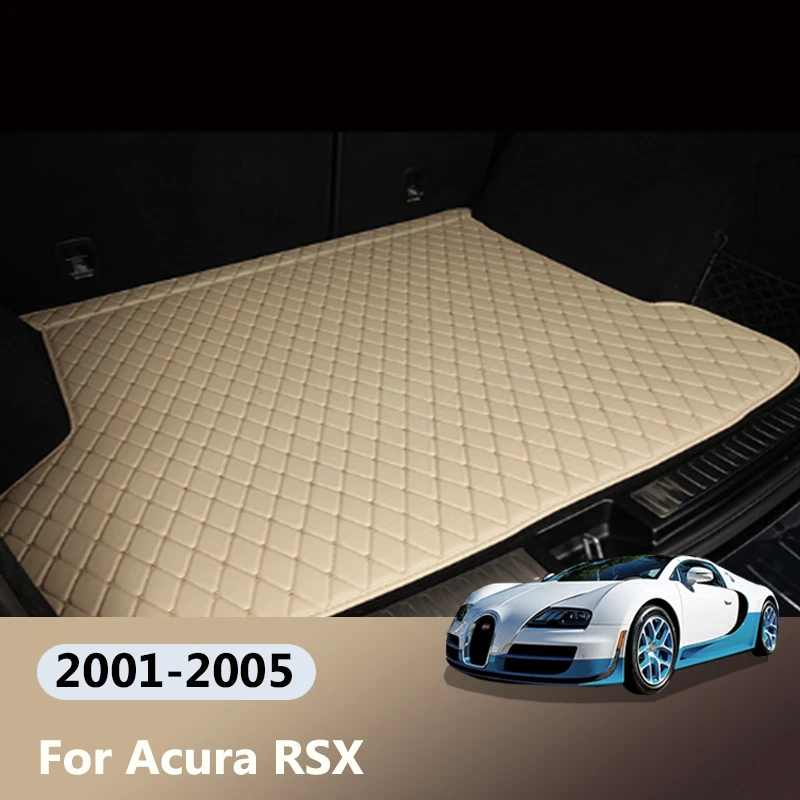 Custom Car Trunk Mats Fit For Acura RSX Honda Integra DC5 2001 2002 2003 2004 2005 2006 Auto Cargo Liner Pads Car Boot Carpet