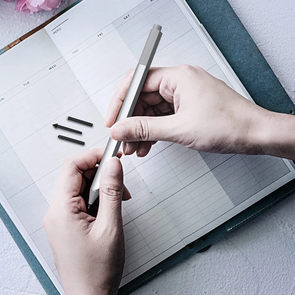 

3 шт. оригинальных сменных наконечников для стилуса, сменные сменные наконечники для сенсорных ручек HB 2H H для Microsoft Surface Pro 7