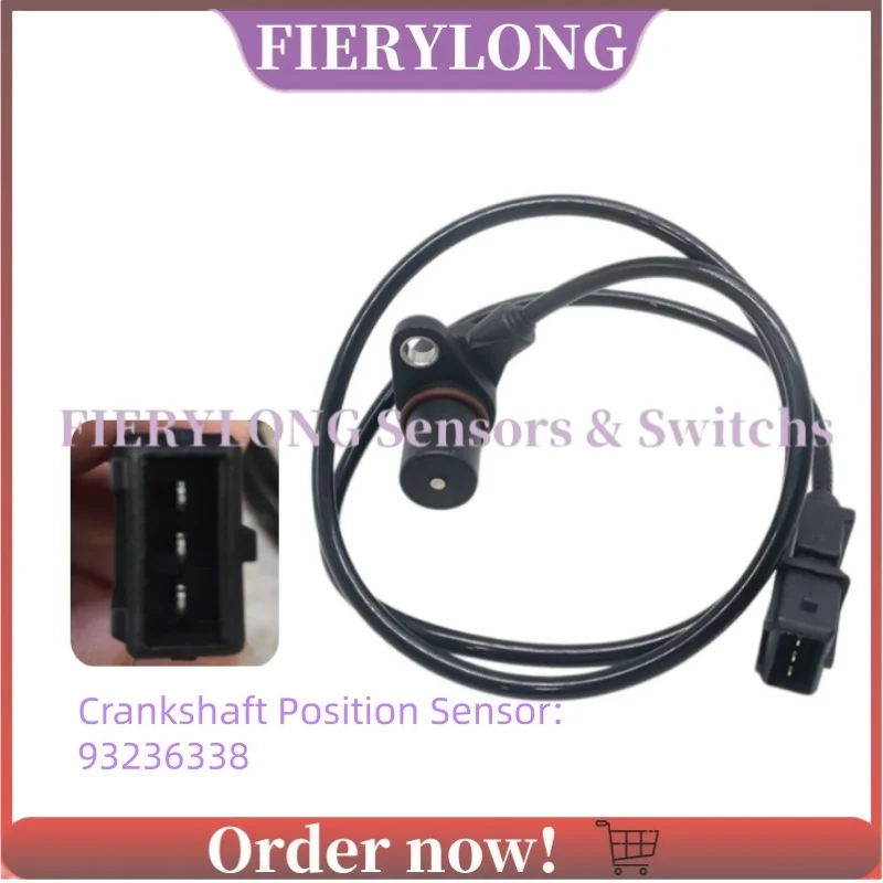 93236338 Crankshaft Position Sensor For Saab 9-3 900 Vectra Zafira Chevrolet Astra Colorado Opel Frontera Vauxhall Frontera