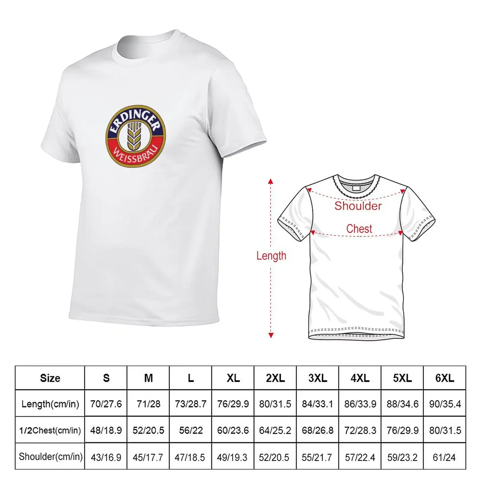 New classic emblem erdinger T-Shirt summer top quick-drying t-shirt t-shirts man Men's t-shirts