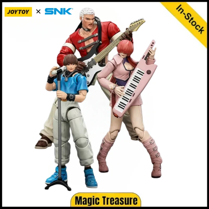 В наличии: JOYTOY SNK KOF'98UM Orochi Team Yashiro Nanakase Shermie Chris 1/18 Аниме-фигурка-модель