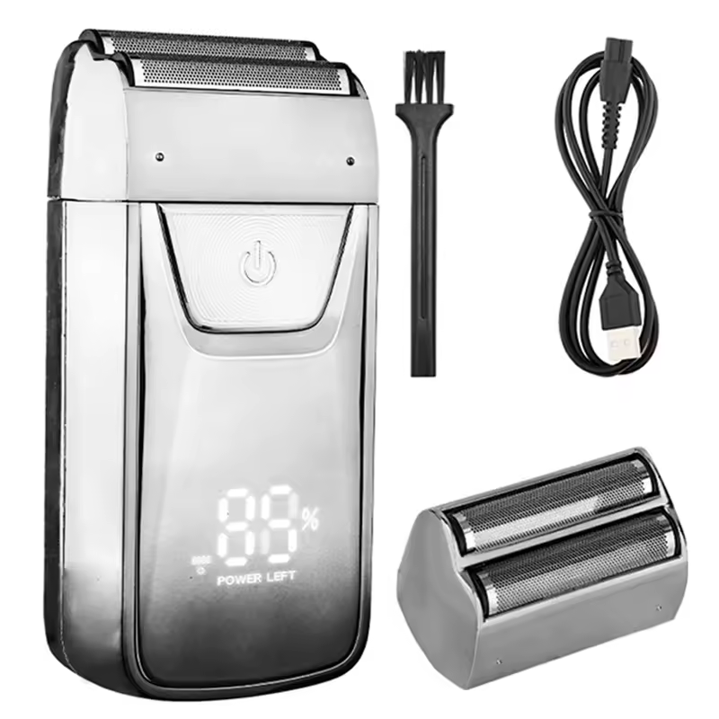 HIENA shaving machine men Electric shaver Hair clipper Rechargeable Metal Housing Pro Electric Shaver For Men Electric home - Image 7