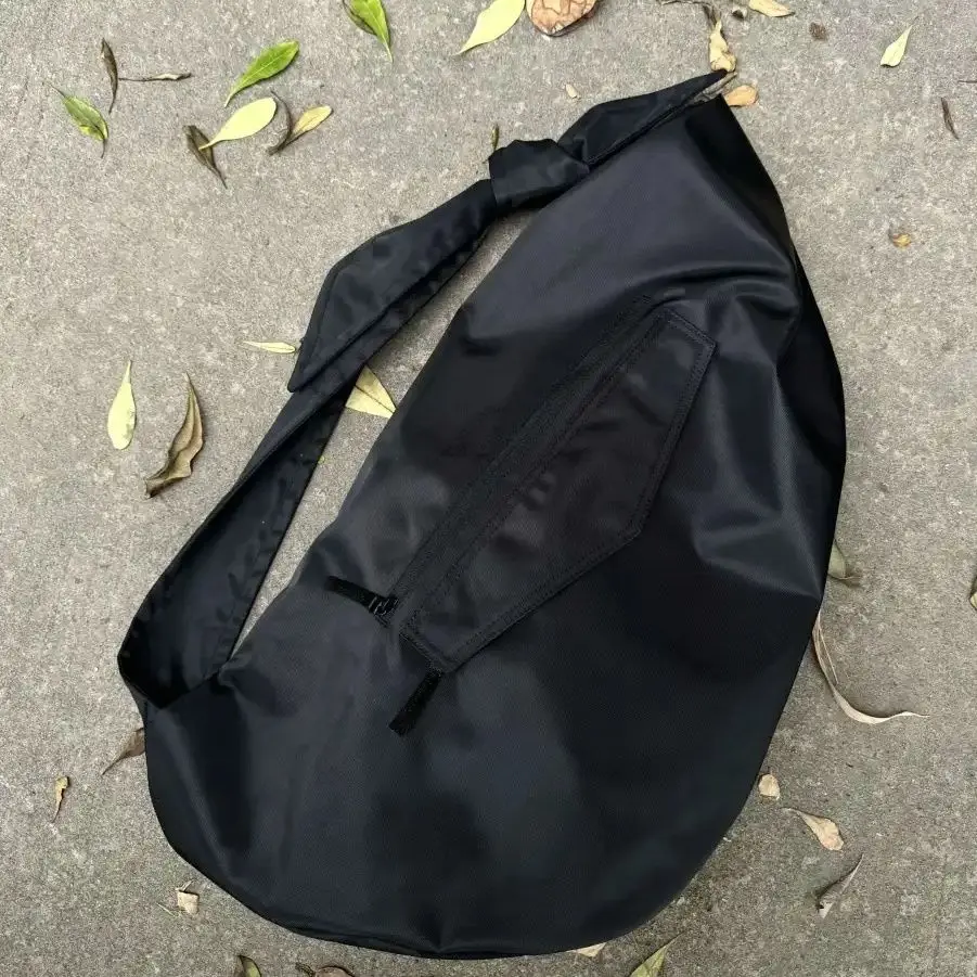 

Nylon Large Capacity Single Shoulder Diagonal Cross Bag with Straps and Multiple Bags