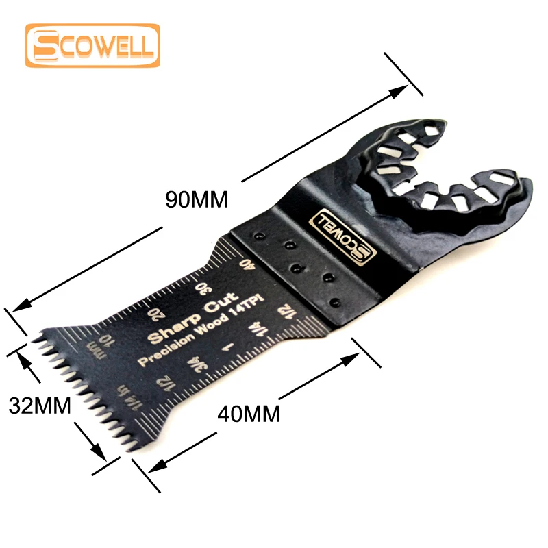 Imagem -05 - Oscilante Multi Tool Saw Blades Grupo Substituído Renovação Plunge Crown Cap Star Shank Multimaster Power Tools Machines 26 Pcs