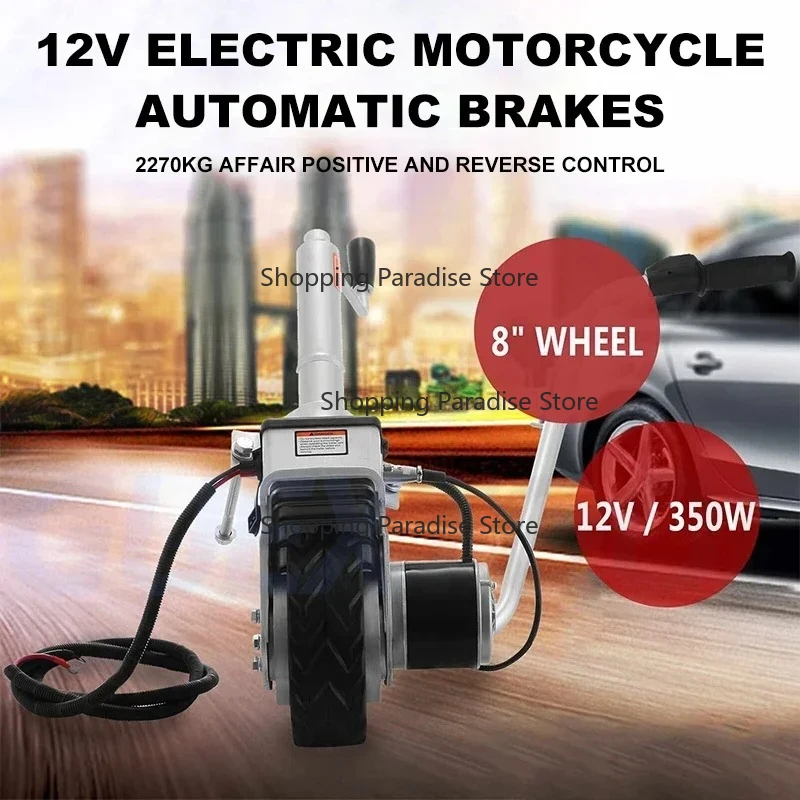 Electric Car Mover Motorised Wheel Cart Trailer Mobile Home Vehicle Trolley - Home Improvement Tool