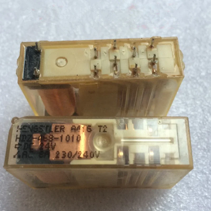 （Second-hand）1pcs/lot 100% original genuine relay:HDZ-468-1010 DC24V 10pins safety relay