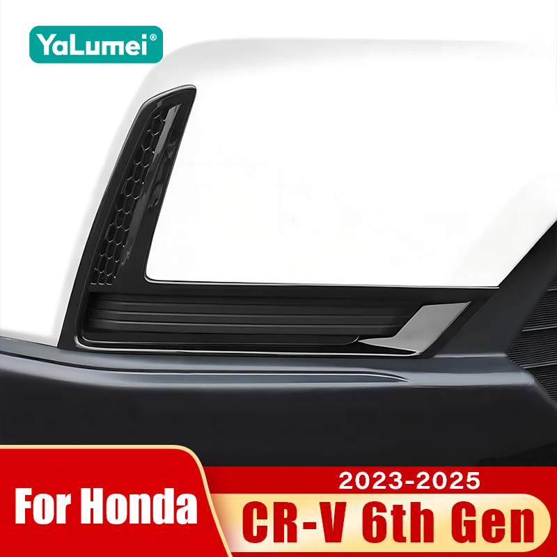 Für Honda CR-V CRV 6. Generation 2023 2024 2025 Hybrid Auto Nebelscheinwerfer Augenbraue Dekoration Abdeckung Außen Zubehör