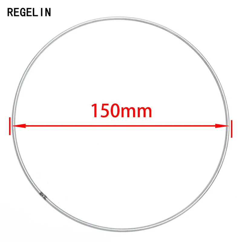 REGELIN Dream Catcher Reve Cirkel Ringen Bevindingen Opknoping Ronde cercle metalen giet attrape reve Netto Sieraden DIY 10 pcs 35 -200mm