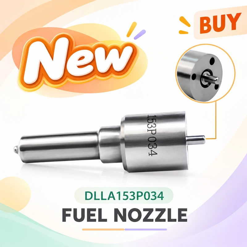Diesel Engine P Series Injector DLLA153P034 Stable Spray Performance Components For Fuel Supply System Service Parts LI2242