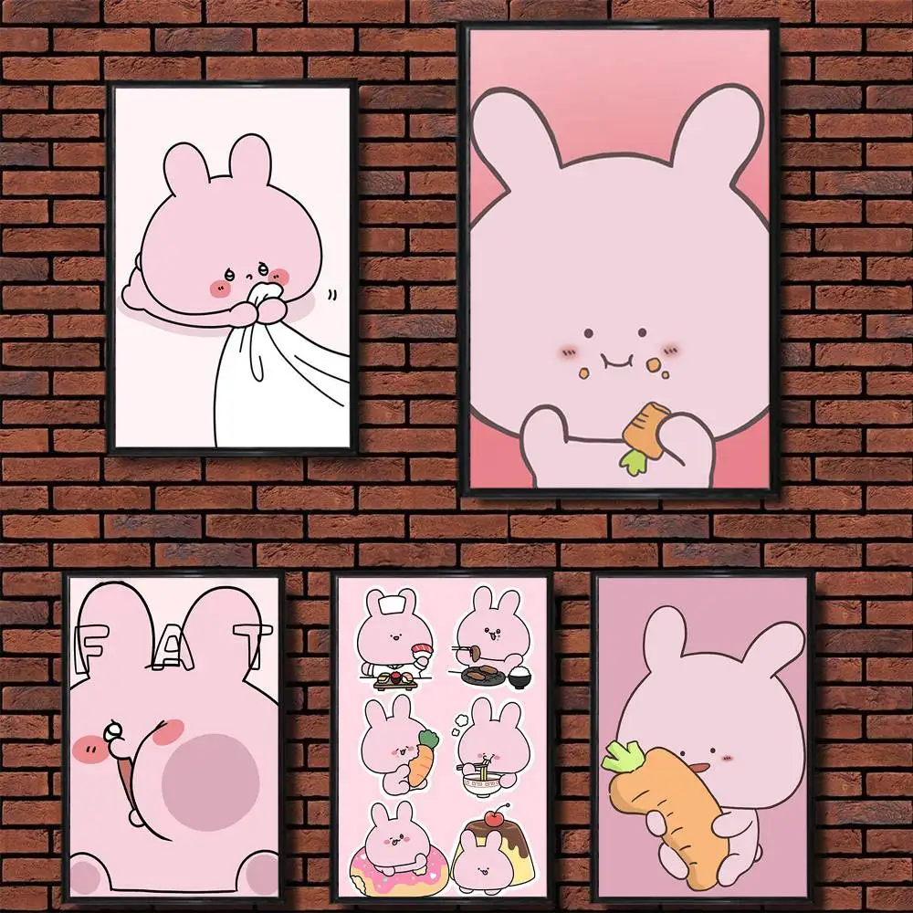 

C-cute Asamimichan-ES Wall Art Anime Canvas Painting Poster For Living Room Decoration Picture Home Decor