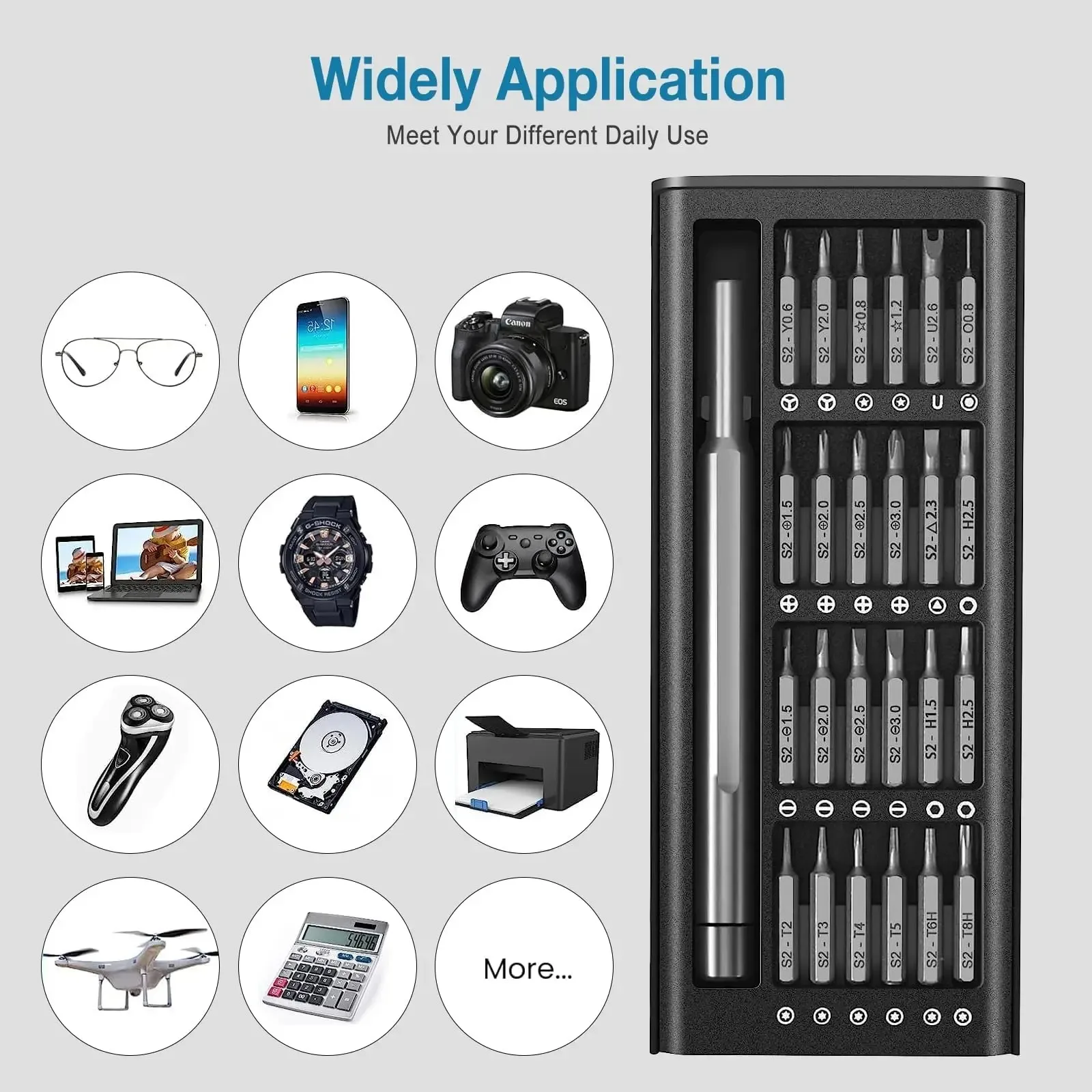 24Pcs Multifunction…